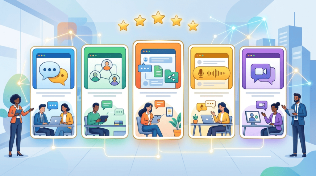 中小企業向けのビジネスチャットおすすめ5選