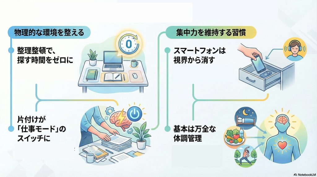 仕事環境を整える
