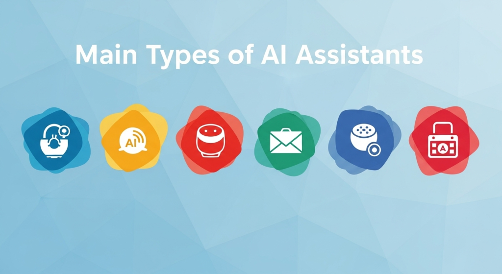 主なAIアシスタントの種類