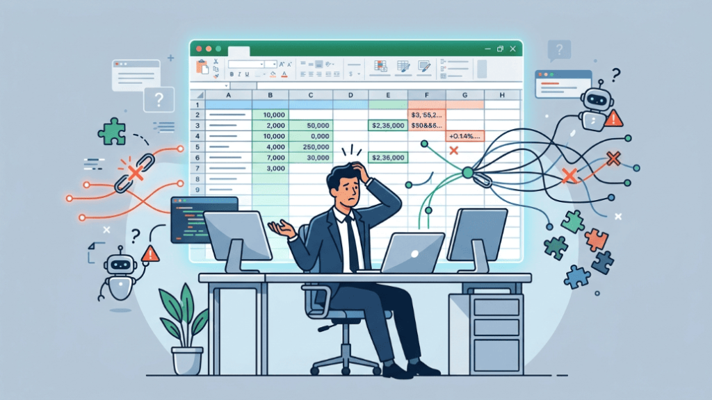 Excel業務を自動化するうえでの課題